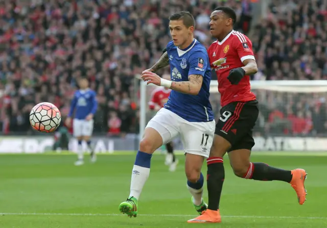 Anthony Martial and Besic