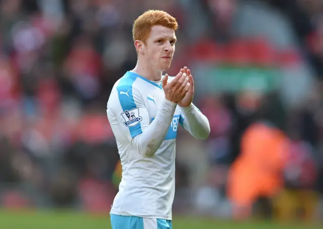 Jack Colback applauds