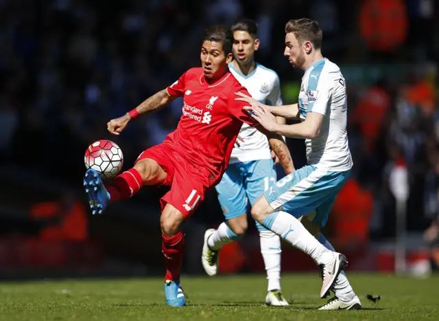 Roberto Firmino of Liverpool