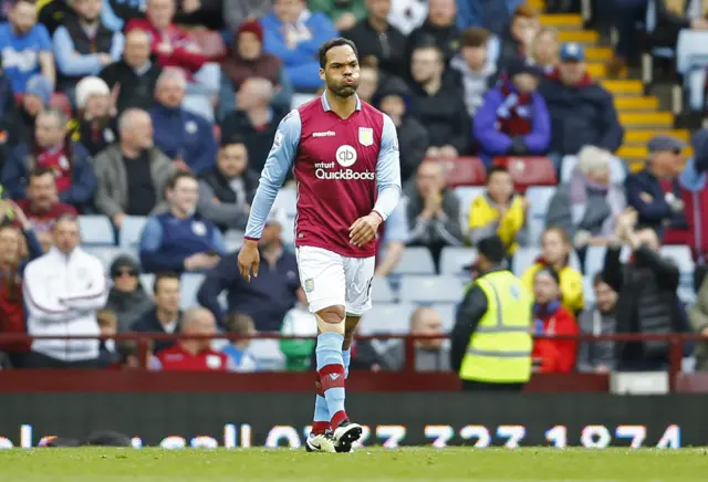 Joleon Lescott looks dejected