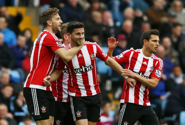 Shane Long celebrates