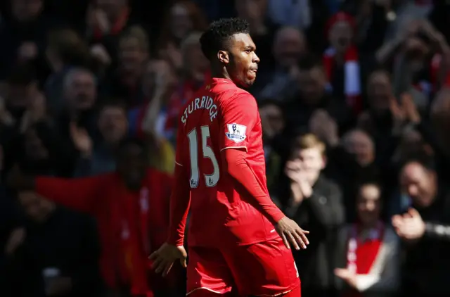 Daniel Sturridge of Liverpool