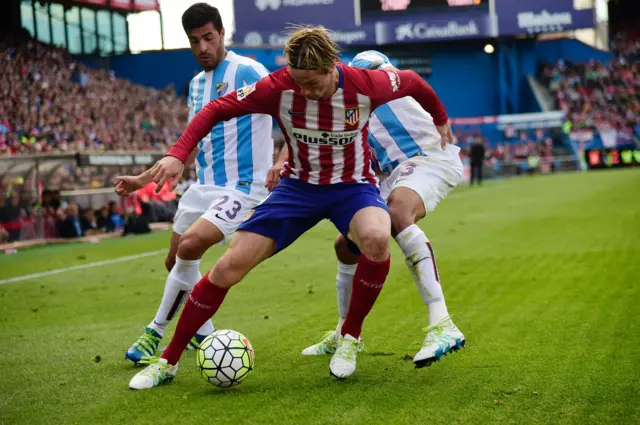 Fernando Torres in action