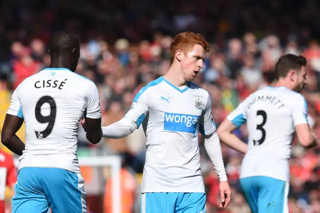 Jack Colback of Newcastle