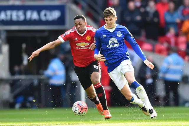 Anthony martial and John Stones