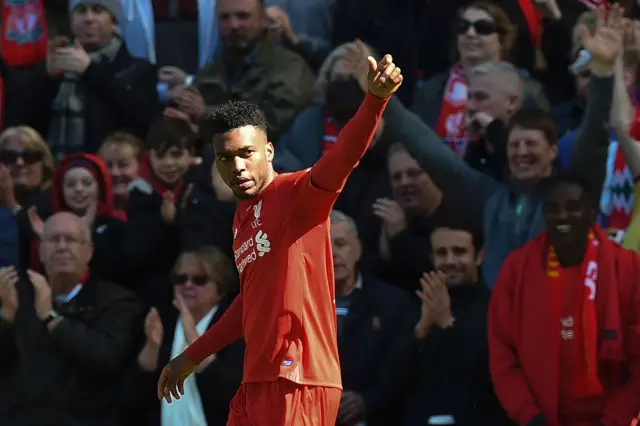 Daniel Sturridge of Liverpool