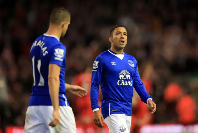 Aaron Lennon and Kevin Mirallas