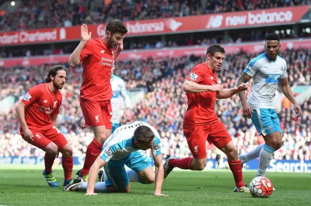 James Milner of Liverpool