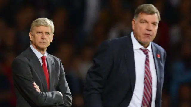 Wenger and Allardyce