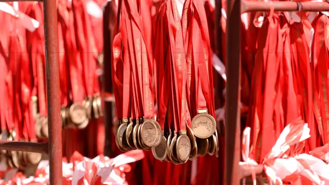 London Marathon medal