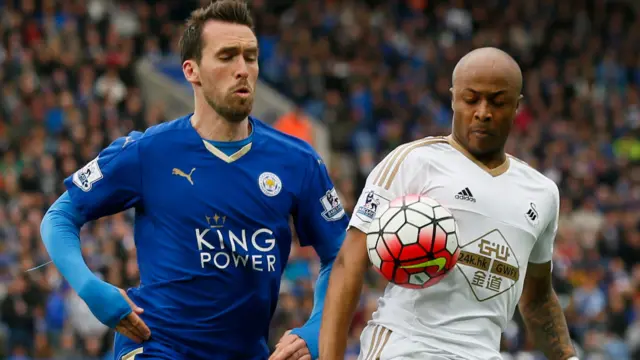 Christian Fuchs, Andre Ayew