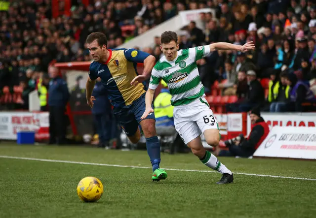 Kieran Tierney of Celtic