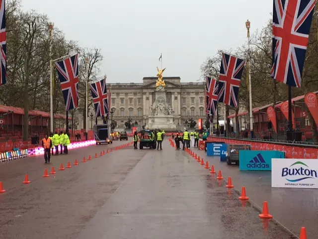 Buckingham Palace and the Mall