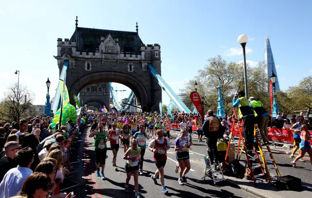 London Bridge marathon