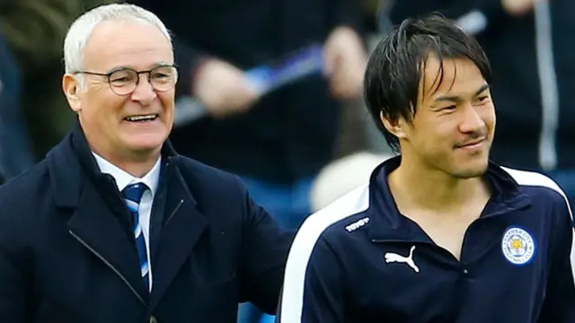 Claudio Ranieri, Shinji Okazaki