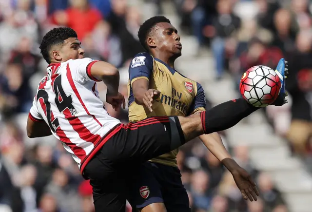 Alex Iwobi, DeAndre Yedlin