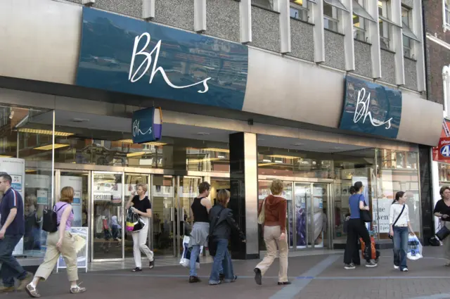 BHS's Reading store in 2003