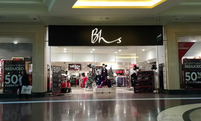 BHS store