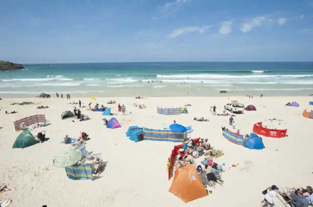 Porthminster Beach in St Ives