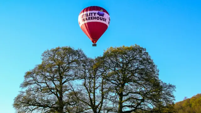 Trentham Estate hot air balloon