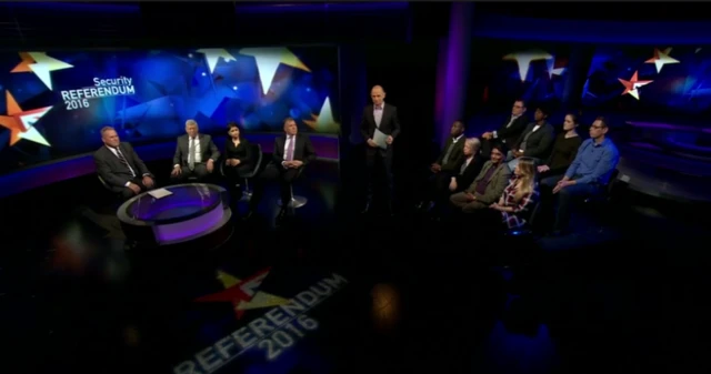 BBC Newsnight studio