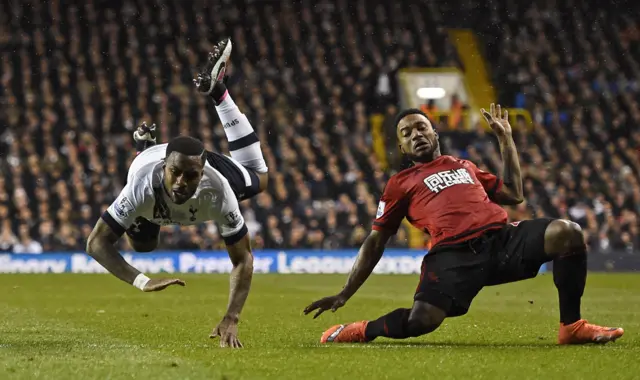 Danny Rose and Stephane Sessegnon