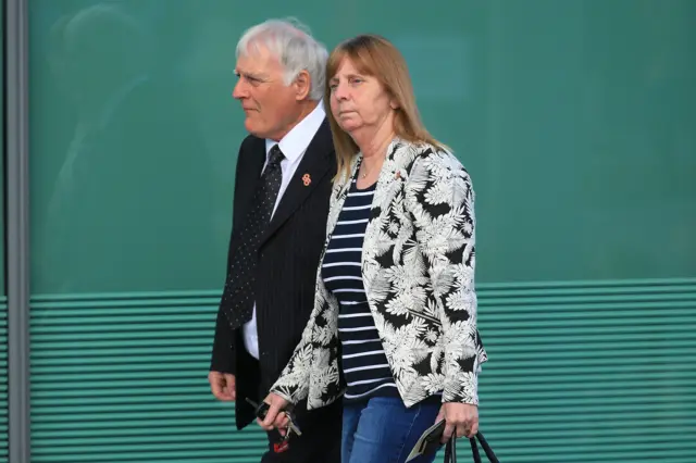 Margaret Aspinall arrives for Hillsborough inquests conclusions