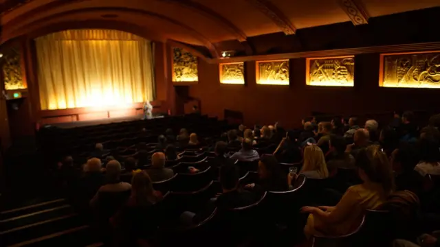 Audience at the awards