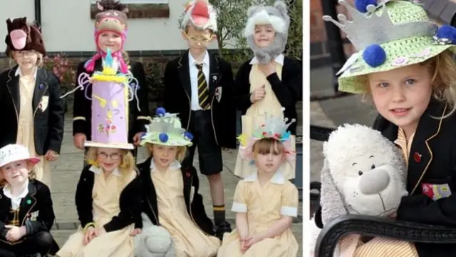 Children at Lichfield's Cathedral Junior School are looking forward to their 'Silly Hat Day' on Friday