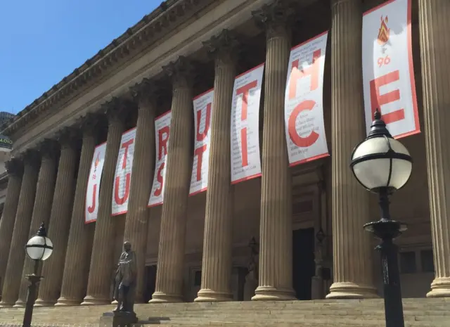 New banner at St George's Hall