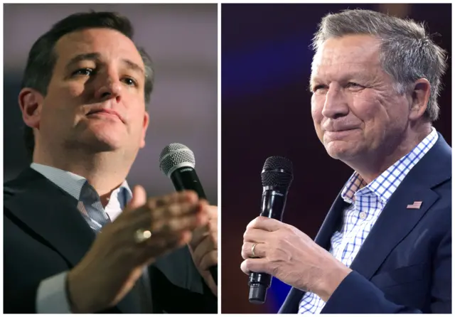 Ted Cruz and John Kasich