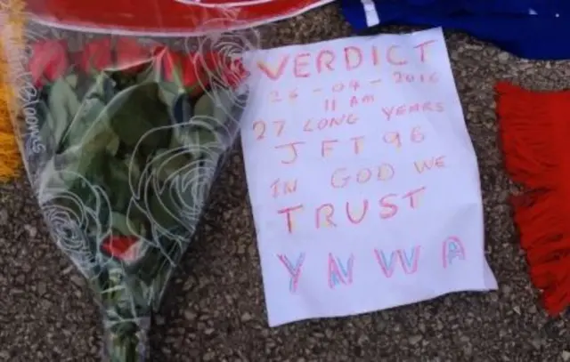 Floral tribute at Anfield