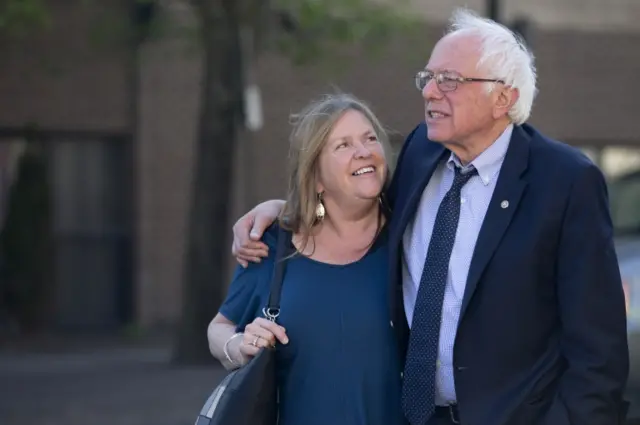 Jane and Bernie Sanders