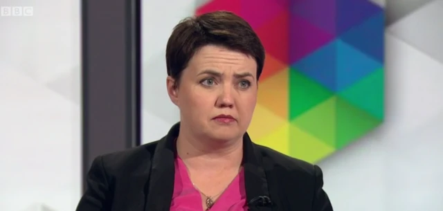 Scottish Conservative leader Ruth Davidson