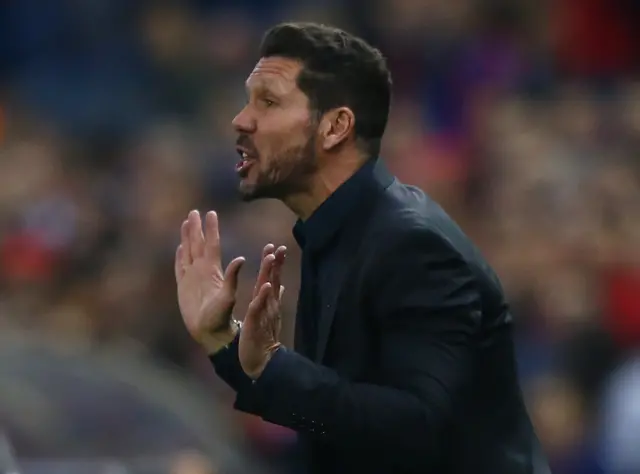 Atletico Madrid boss Diego Simeone