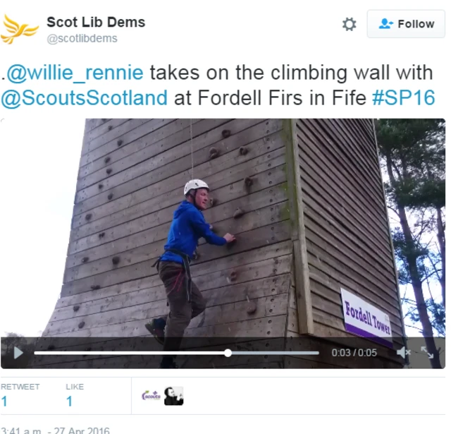 Scottish Lib Dem leader Willie Rennie