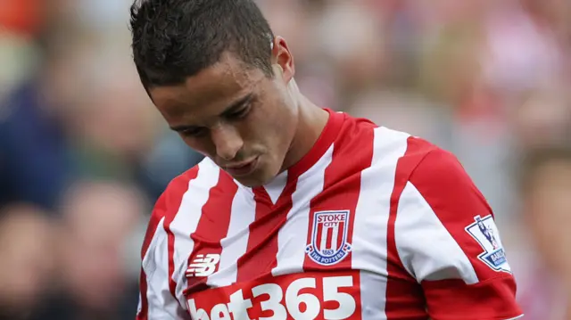 Ibrahim Afellay of Stoke City