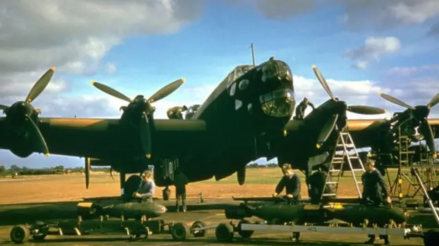 A Halifax bomber