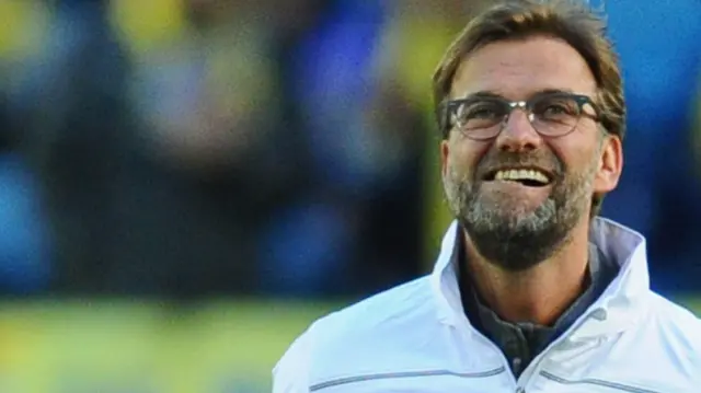 Liverpool manager Jurgen Klopp