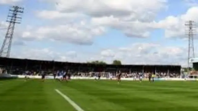 Hereford FC's Edgar Street stadium