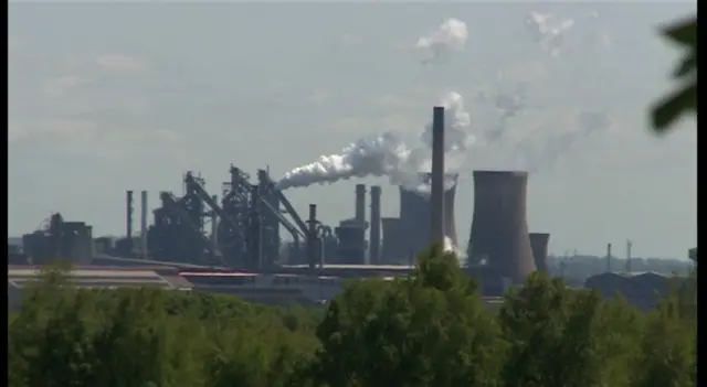 Scunthorpe steelworks