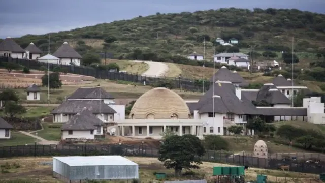 Picture of the Nkandla residence