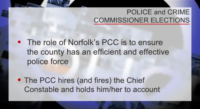 Graphic showing the role of the PCC