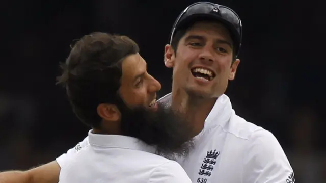 Moeen Ali and Alastair Cook