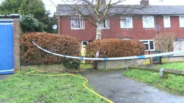 Residents of the house in Blackbird Leys jumped from an upstairs window to escape the fire