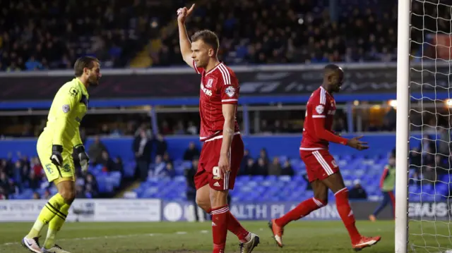 Jordan Rhodes celebrates