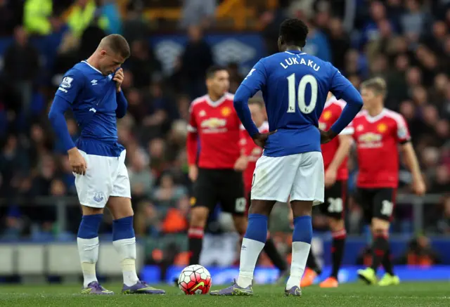 Romelu Lukaku and Ross Barkley