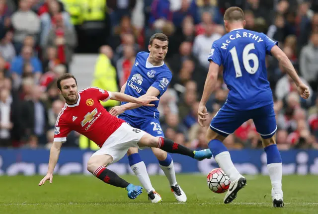 Juan Mata and James McCarthy