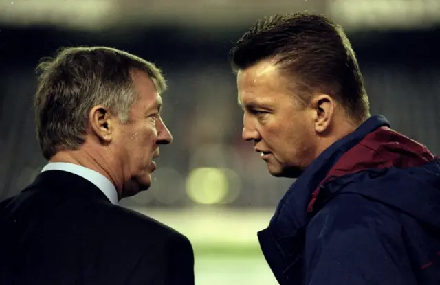 Sir Alex Ferguson and Louis van Gaal