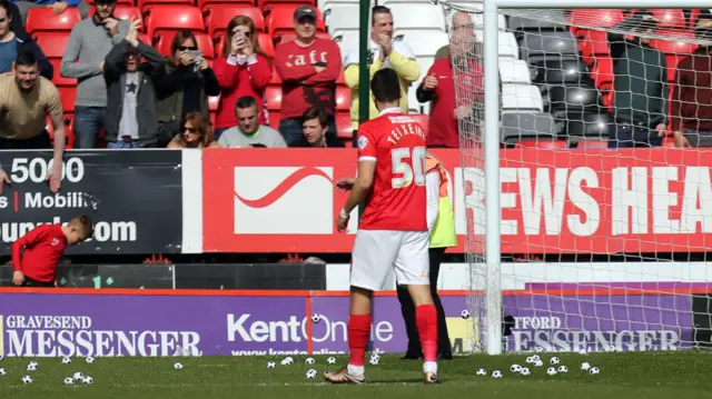 Charlton protests